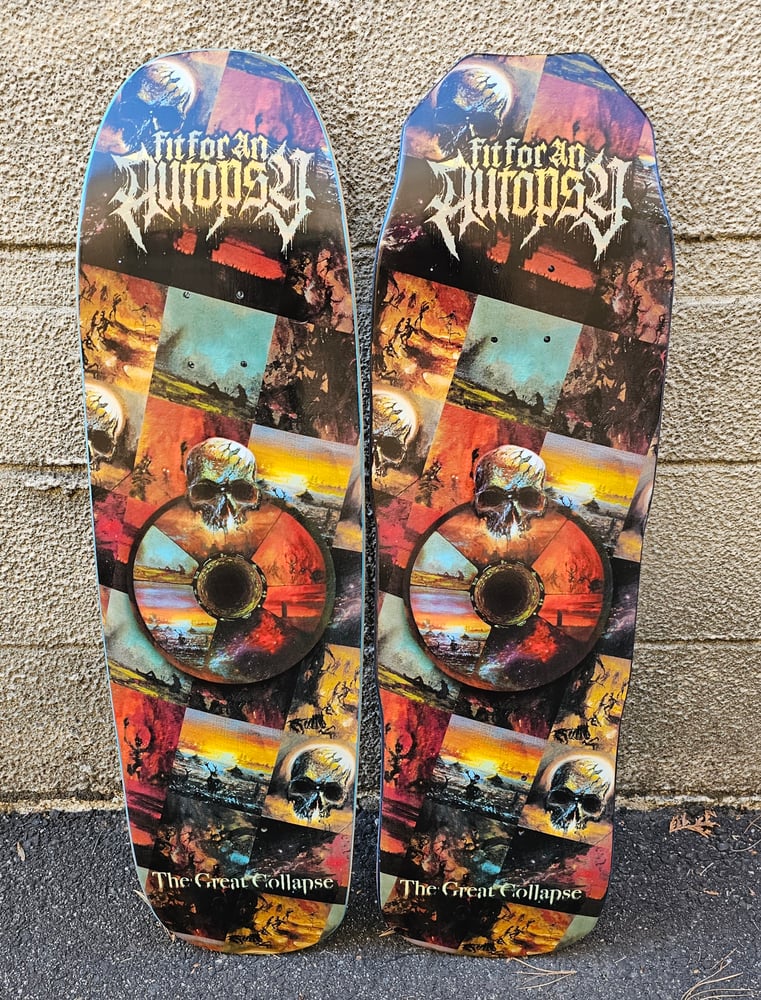 Image of FIT FOR AN AUTOPSY COLLECTOR'S SKATEBOARDS SET