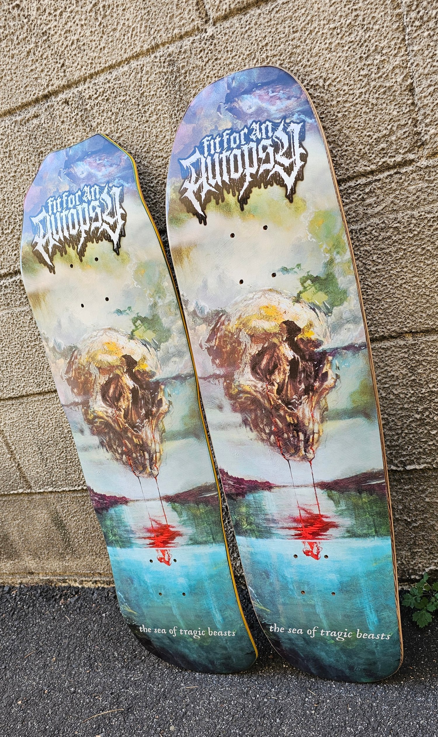 Image of FIT FOR AN AUTOPSY COLLECTOR'S SKATEBOARDS SET