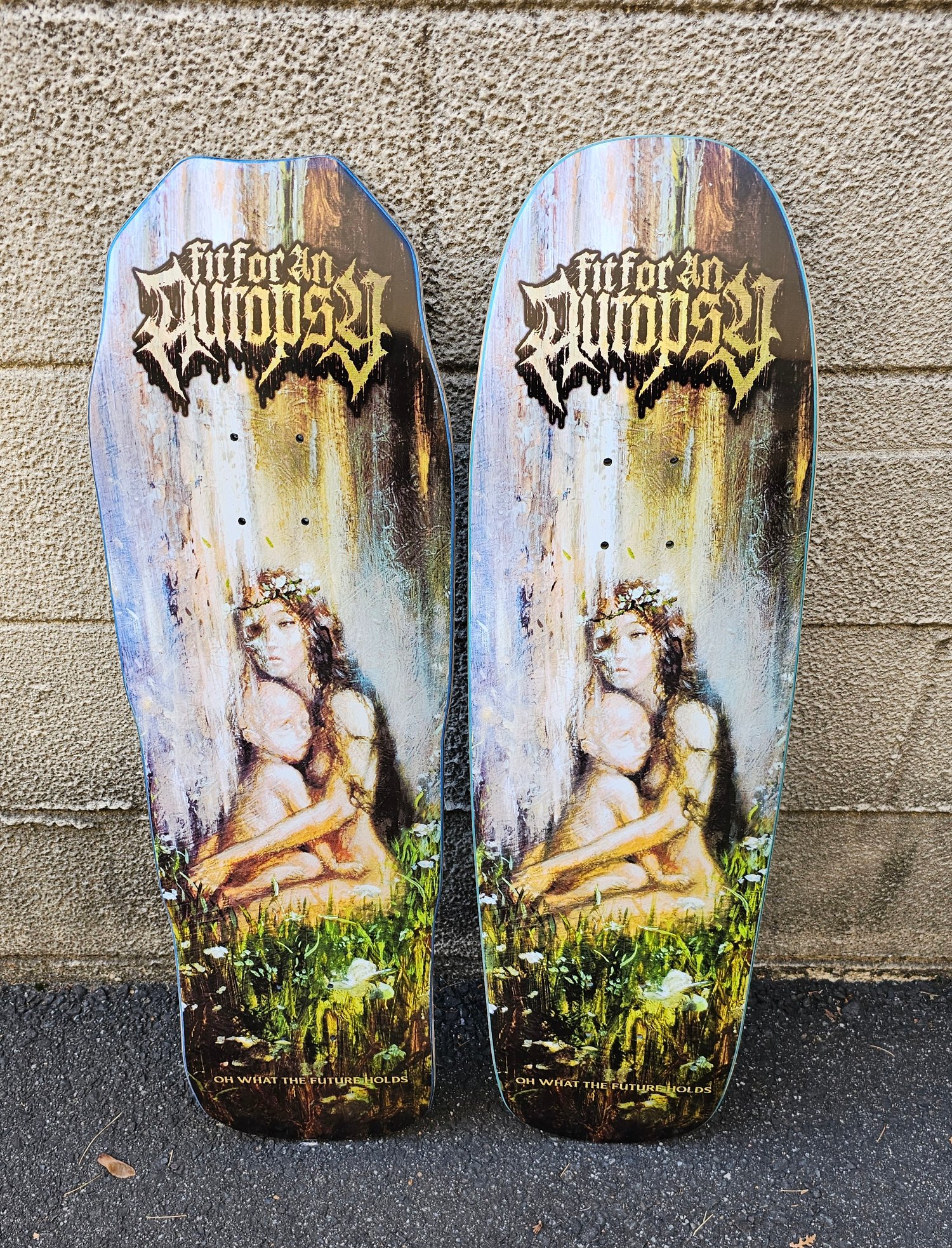 Image of FIT FOR AN AUTOPSY COLLECTOR'S SKATEBOARDS SET