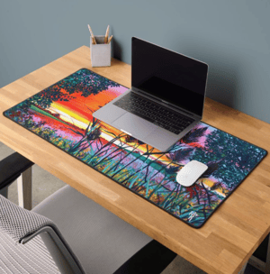 Image of Summertime In The Country Neoprene Desk Mat