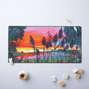 Image of Summertime In The Country Neoprene Desk Mat