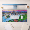 Steel City Sunset Neoprene Desk Mat