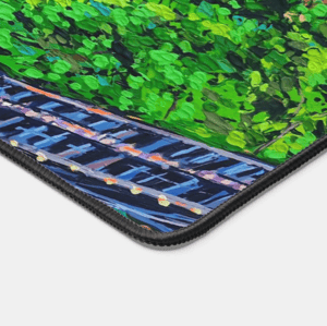 Image of Steel City Sunset Neoprene Desk Mat