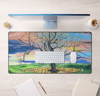 Swan Song Splendor Neoprene Desk Mat