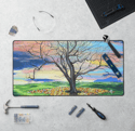 Swan Song Splendor Neoprene Desk Mat