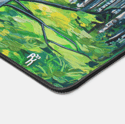 Light On White Birch Neoprene Desk Mat