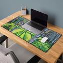 Light On White Birch Neoprene Desk Mat