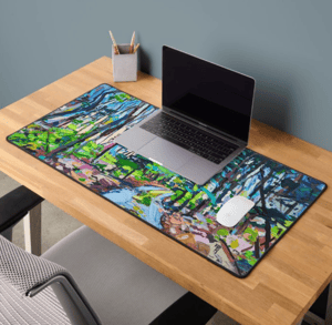 Image of The Path Neoprene Desk Mat