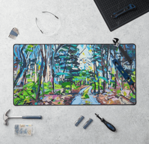 Image of The Path Neoprene Desk Mat