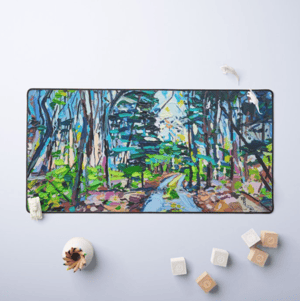 Image of The Path Neoprene Desk Mat
