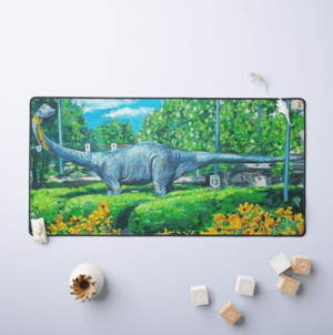 Image of Dippy The Dinosaur Neoprene Desk Mat