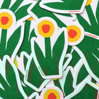 Image 1 of "Fleur jaune" Sticker