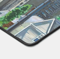 Big Small TOwn Neoprene Desk Mat