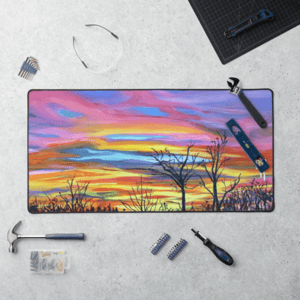 Image of Sunset Neoprene Desk Mat
