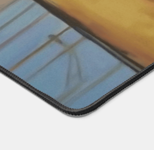 Image of Andy Warhol Bridge Neoprene Desk Mat