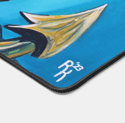 Anchored Neoprene Desk Mat
