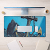 Anchored Neoprene Desk Mat