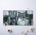 Cat Eyes Neoprene Desk Mat