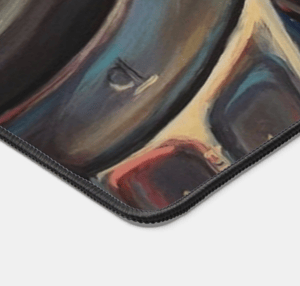 Image of Porsche Dash Neoprene Desk Mat