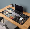 Porsche Dash Neoprene Desk Mat