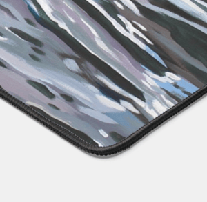 Image of Light Overcoming Neoprene Desk Mat