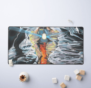 Image of Light Overcoming Neoprene Desk Mat