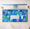 Forget Me Not Neoprene Desk Mat
