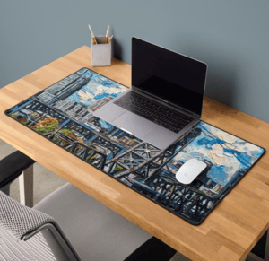Image of Cleveland Flats Neoprene Desk Mat