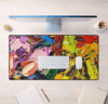 Pansy Petals Neoprene Desk Mat