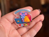 Image 2 of Chronically Online Pins
