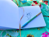Image 2 of 'Teddybear Teatime' Mini Notebook/Sketchbook