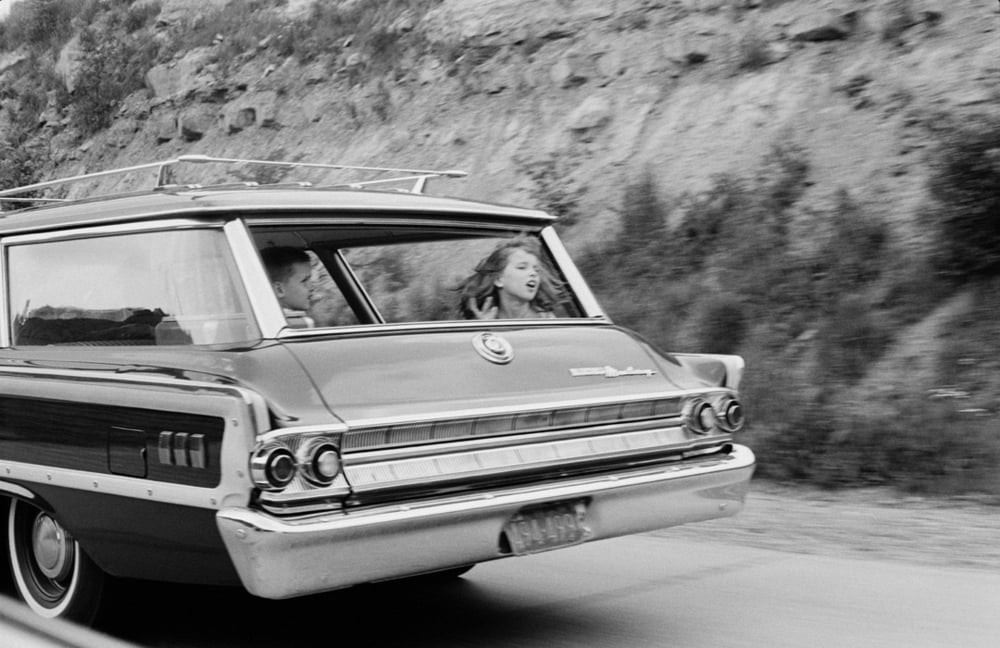 Image of Riding In The Back Of Dad's Station Wagon