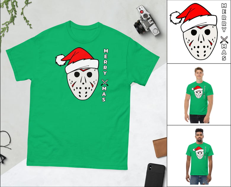 Image of Merry Friday the 13th - Green T-Shirt