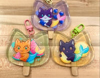 Image 1 of Fruity Feline Popsicle Charms
