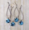 Blue Mini Ornaments (Set of 4)
