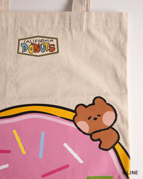 Image of LINE FRIENDS bnini Hug Tote Bag