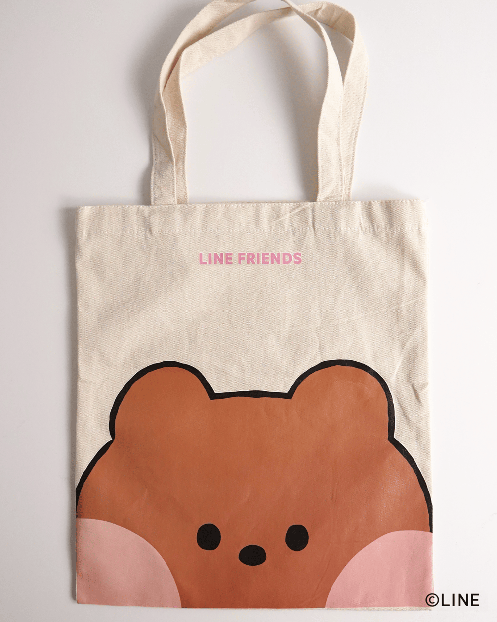 Image of LINE FRIENDS bnini Hug Tote Bag