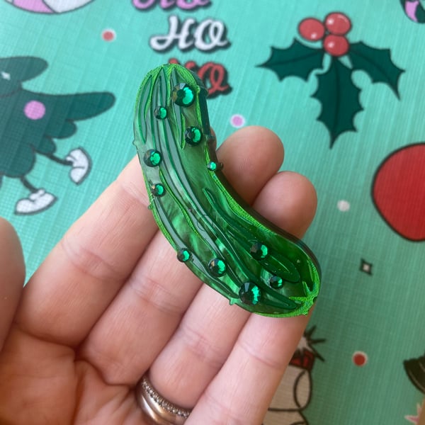 Image of The Perfect Pickle Brooch