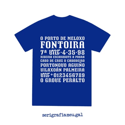 Image of Camiseta FONTOIRA