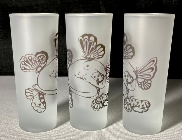 Image of "Surrounded by Butterflies" Shot Glass