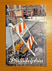 Image 1 of Greetings from Philadelphia Postcard