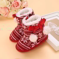 365home Christmas Slippers Cute Fuzzy House Slippers Stuffed Animal Bedroom Slippers