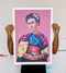 Image of Screen Print "Torito Azul" - Now! $160.00
