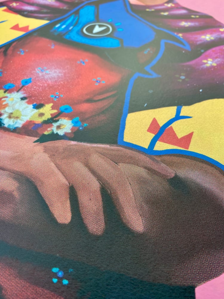 Image of Screen Print "Torito Azul" - Now! $160.00 