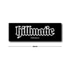 1x SIGNATURE Stickers "Black" (16cm)