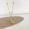 Image of 18K Gold Plated Rose Necklace