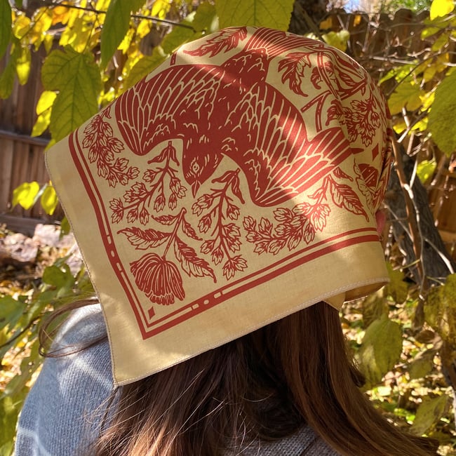 Fawn - Barn Swallow Bandana