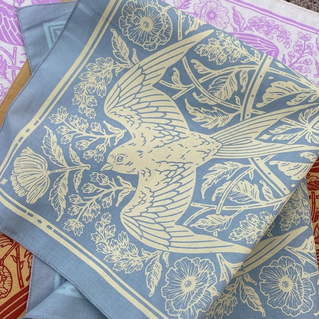 Heather - Barn Swallow Bandana