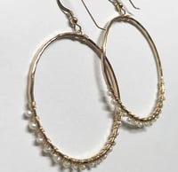 Image 1 of BOHO BRIDE HOOPS