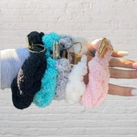 Chunky Knit Keychain